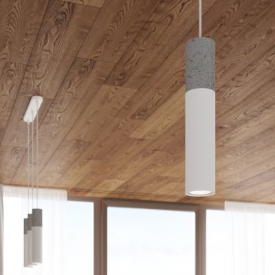 Lampa wisząca BORGIO 1 biały (SL.0647)
